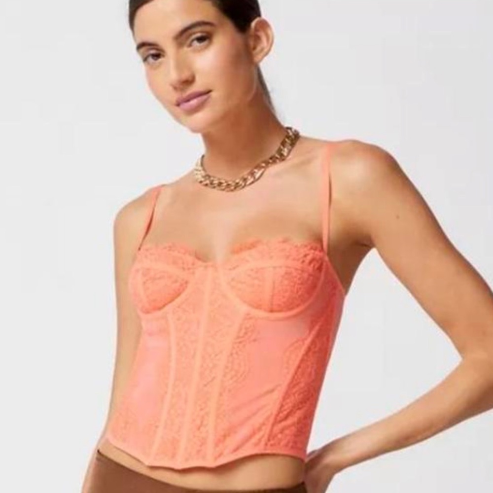 Urban outfitters modern love lace corset